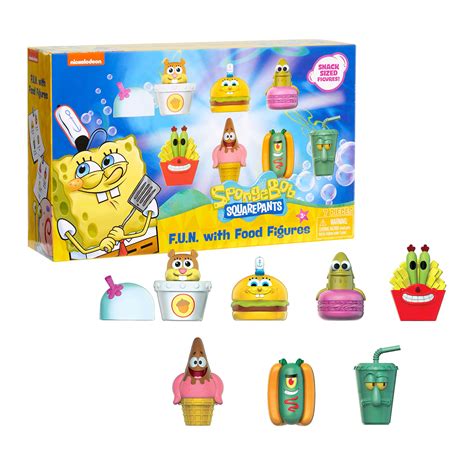 Spongebob Fast Food Toys Ubicaciondepersonascdmxgobmx