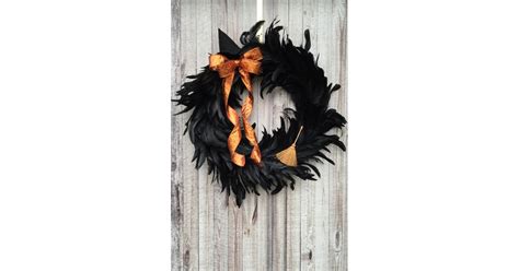 Black Halloween Wreath 40 Spooky And Festive Halloween Wreaths