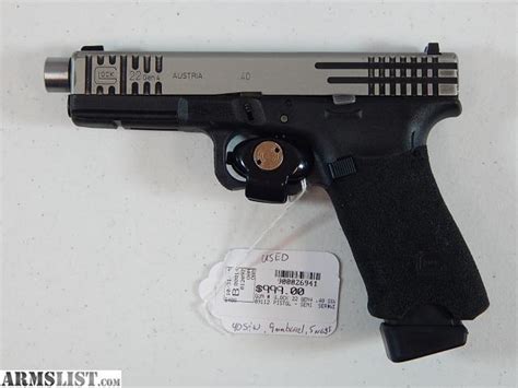 Armslist For Sale Glock 22 Gen4 40 Sandw Custom Slide And Barrel