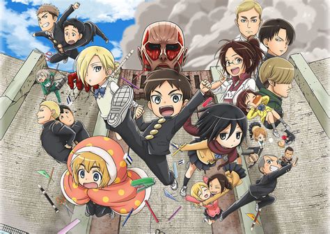 Attack On Titan Junior High Anime Animedia Visual Revealed Otaku Tale