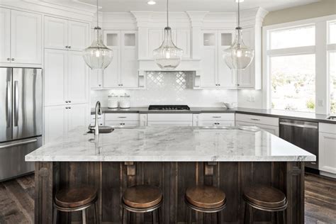 Simplicity At Its Finest We Love How These Simple White Counters Make