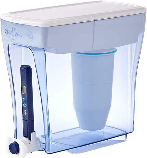 zerowater 20 cup ready pour dispenser water filter pitcher clear au kitchen