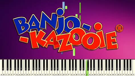 Banjo Kazooie Intro Theme Piano Tutorial Youtube