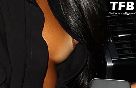 Karrueche Tran Flashes Her Nude Tits In Weho Photos Thefappening