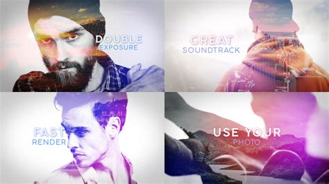 Double Exposure Slideshow After Effects Templates Motion Array