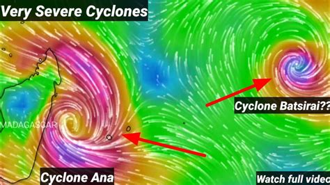 Very Severe Cyclones Likely To Form Near Mauritius In Indian