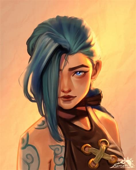 No Spoilers Get Jinxed ☄️ Heres A Jinx Fanart That Ive Made