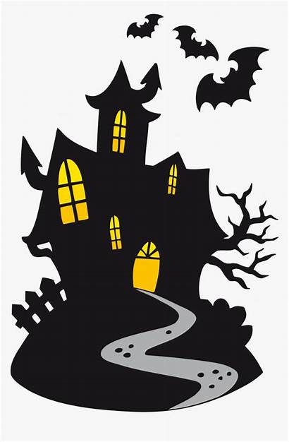 Halloween Clipart Scary Clip Spooky Haunted Happy