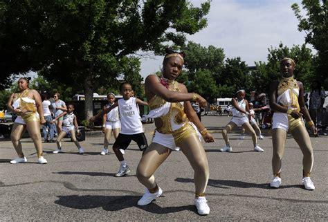 Juneteenth marches and rallies celebrate the ending of slavery in the united states two years after the emancipation proclamation. Denver Juneteenth celebration in Five Points mixes history ...