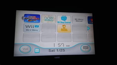 Wii Menu Music When Super Smash Bros Brawl Is In My Wii U Youtube