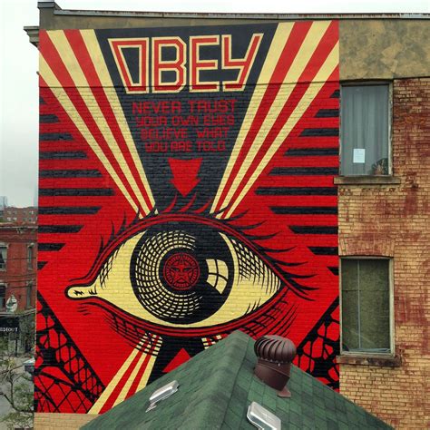 Shepard Fairey Paints A Series Of New Murals In Toronto Canada