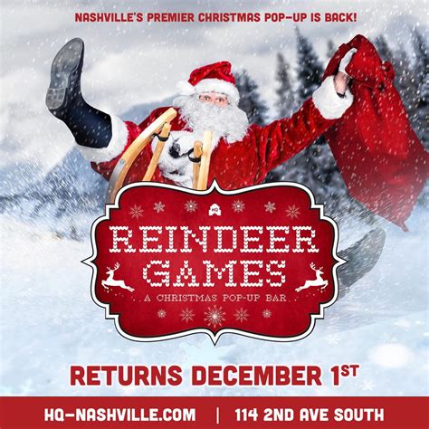 The Reindeer Games Downtown Nashville