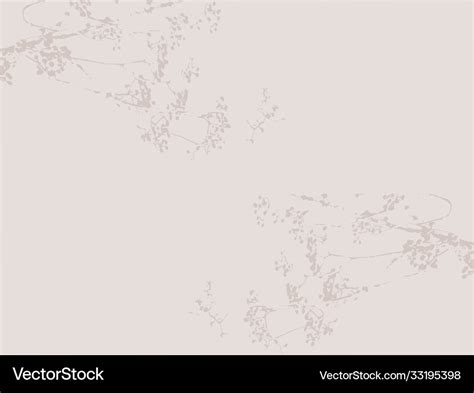Floral Delicate Neutral Nude Color Background Vector Image