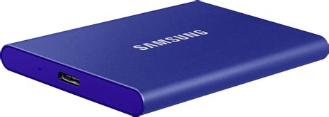 Samsung Portable T7 2 Tb External Ssd Hard Drive Usb 32 Gen 2 Blue
