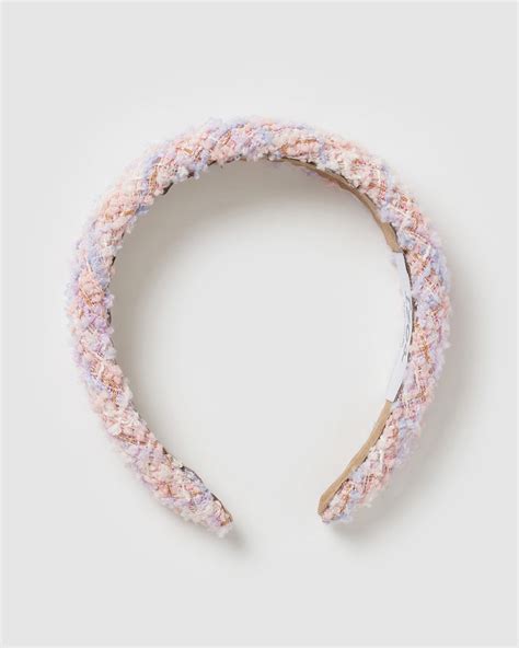 Izoa Jade Headband Purplepink Shop Hair Accessories