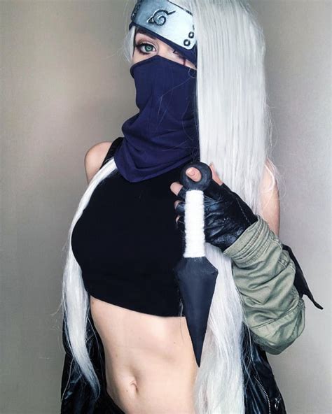 kakashi fem ver from naruto by le blaaanc cosplay [self] cosplay