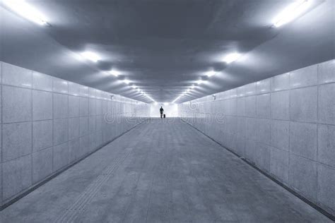 Corridor Subway Underpass Underground Passageway Tunnel Stock Image