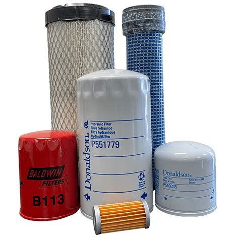 CFKIT Maintenance Filter Kit for New Holland TC30 Compact Tractor (09/