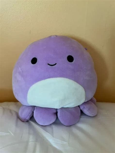 Squishmallows Official Kellytoy Violet The Purple Octopus 8 1400 Picclick