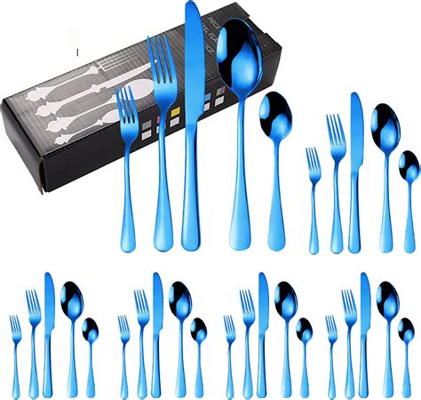 Cutlery Set For 6 People 30 Piece Stainless Steel Cutlery Set Modern