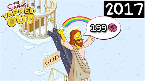 The Simpsons Tapped Out Jesus Christ 199 Donuts Limited Time