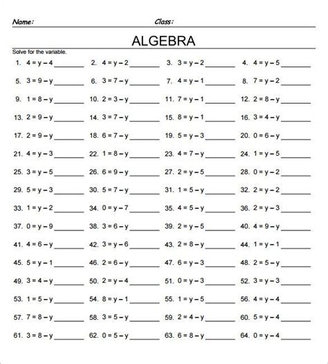 We have free math worksheets suitable for grade 7. 7 Grade Algebra Worksheets in 2020 | 7th grade math ...