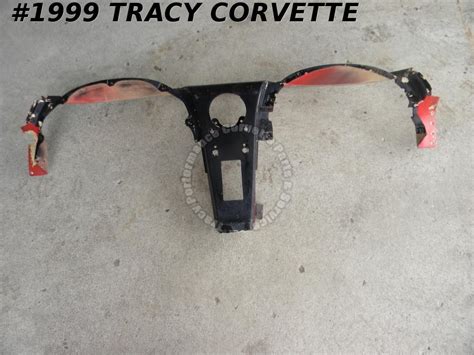 1963 1964 Corvette Dash Pad Instrument Panel Frame Gm 3842047 Red