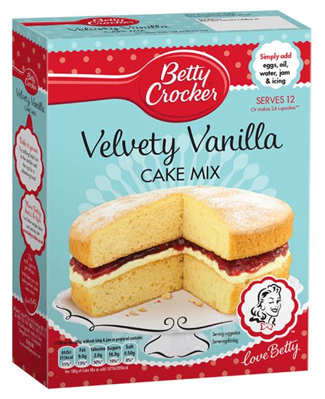 By using our super moist yellow cake mix and adding a few pantry staples, you can create those soft and chewy cookies that take you back to your childhood. Vanilla Sponge Cake Mix | Baking Products | Betty Crocker UK