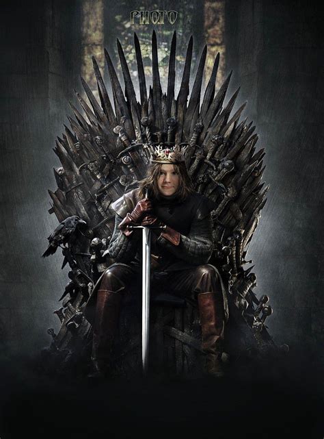 Sit On The Iron Throne With Game Of Thrones Face Montage King Throne Background Hd Phone
