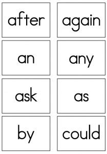 Check spelling or type a new query. 38 Sight Words Flash Cards For You | Kitty Baby Love