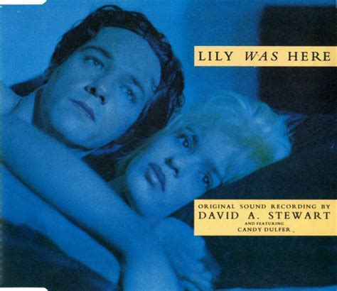 David A Stewart Featuring Candy Dulfer Lily Was Here 1989 Cd