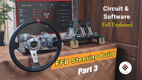 Diy Force Feedback Steering Wheel Circuit And Software Setup In