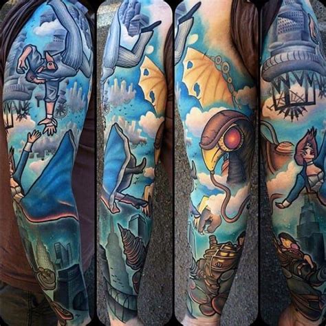 103 Cool Video Game Tattoos For Men 2024 Inspiration Guide