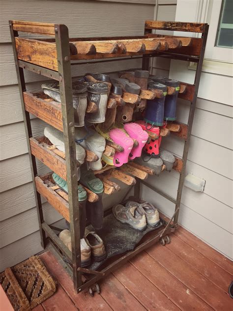 Download Outdoor Shoe Storage Background
