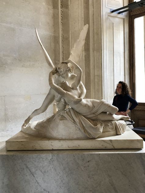 Psyche Revived By Cupid S Kiss Antonio Canova Louvre Paris Louvre