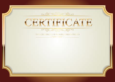 Certificate Template Png Clip Art Gallery Yopriceville High Quality