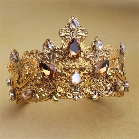 Drama Queen Crown Gold Crown Queen Tiara Dolce Crown Dolce Etsy