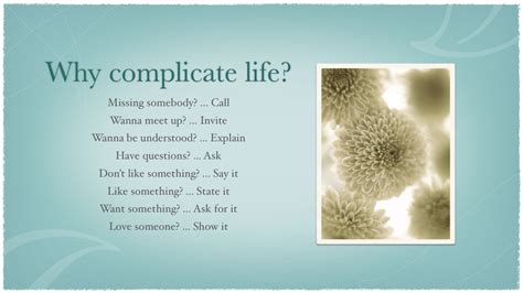 Why Complicate Life Why Complicate Life Life Is Complicated Quotes