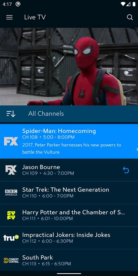There are thousands of android applications that aren't available in the amazon app store that work great on the fire tv or fire tv stick. Spectrum TV for Android - APK Download