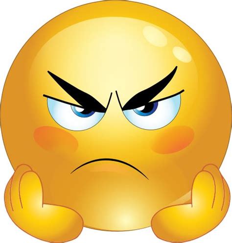 Add Some Emotion To Your Designs With Angry Face Clipart