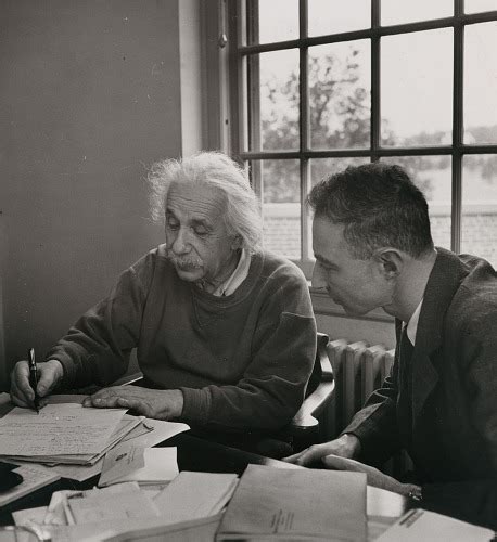 J Robert Oppenheimer And Albert Einstein Smithsonian American Women