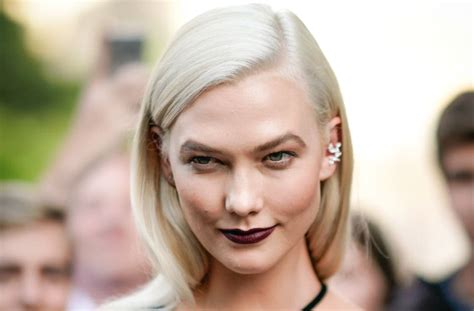 Karlie Kloss Reveals Bleach Blonde Hair During Paris Couture Week