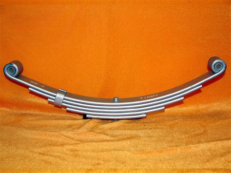 replacement sw5 double eye trailer galvanized leaf spring 25 1 4″ long 5 leaf capacity 5800lbs