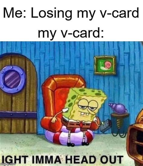 Losing V Card Meme