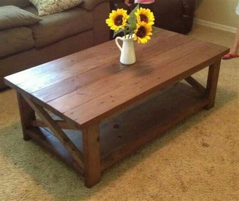 Buy round coffee tables in glass or marble top at affordable low prices you can't find coffee tables online in australia to have a modern living room décor. Rustic Coffee Table (Ana White Plans) | Coffee table ...