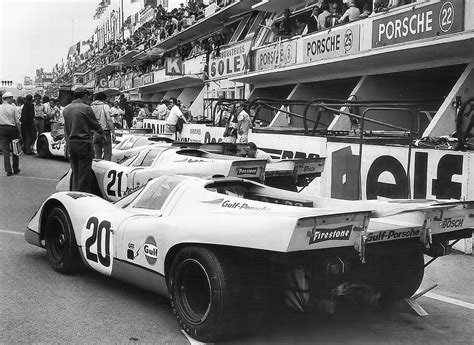 Gulf Wyer Team Porsche 917 Le Mans 1970 Porsche Motorsport Porsche