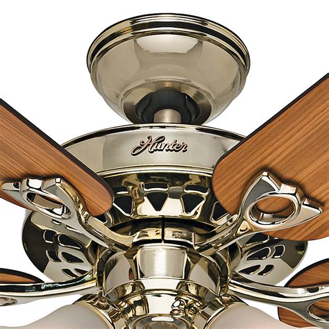 The handheld remote option allows full control of fan speed and light functionality. Hunter Fan 52 in. Ceiling Fan with ThreeLight Fitter and ...