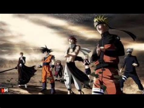 The Ultimate Anime Crossover Dbz Naruto One Piece Bleach And More