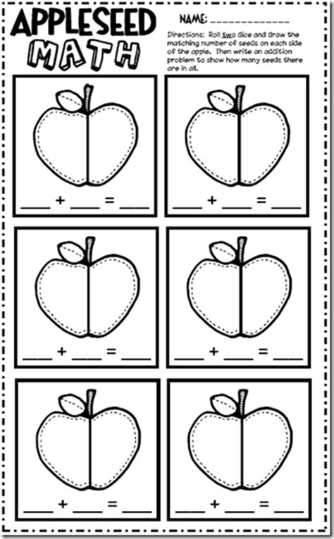 22 Apple Licious Classroom Activities And Freebies Math Math