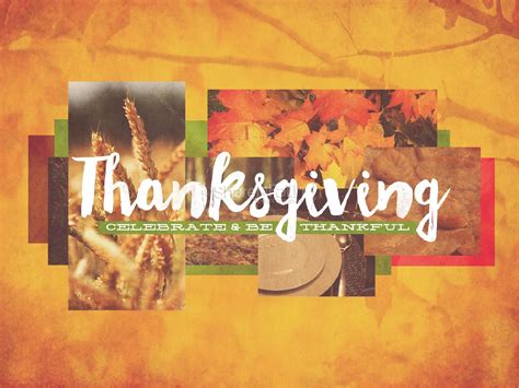 Thanksgiving Fall Christian Powerpoint Clover Media